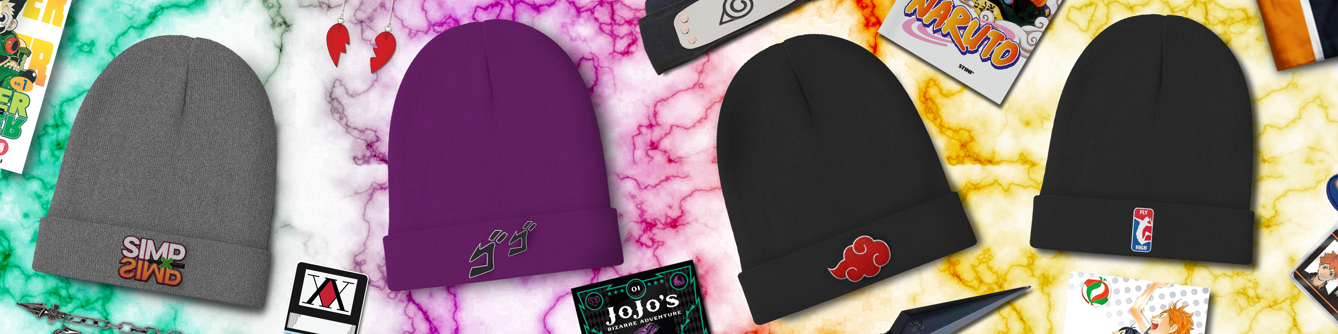 Welcome to Pretty Nerdy, where we bring Anime-Inspired Merch to Life!